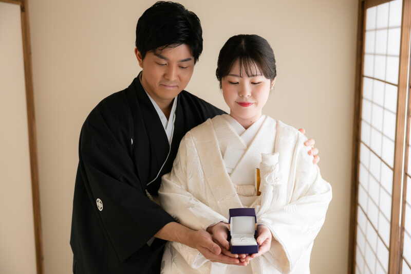 【スタジオAQUA】屋内庭園スタジオで2着撮影！