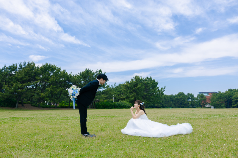 【スタジオAQUA】稲毛海浜公園で緑いっぱい!