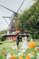 【スタジオAQUA】二人の好きなお花での撮影！