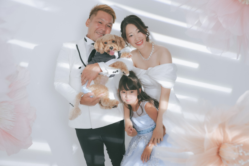 【スタジオAQUA】家族でスタジオ撮影！