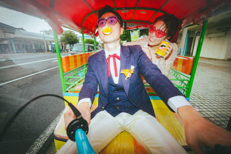  【スタジオAQUA】COLORFUL WEDDING IN Tuk-Tuk！