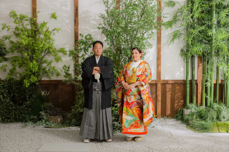 日本で節目の婚礼写真撮影！