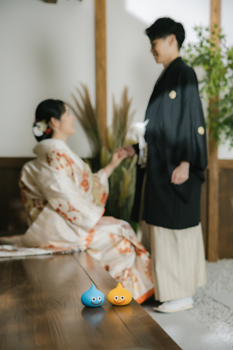 屋内庭園スタジオ撮影!