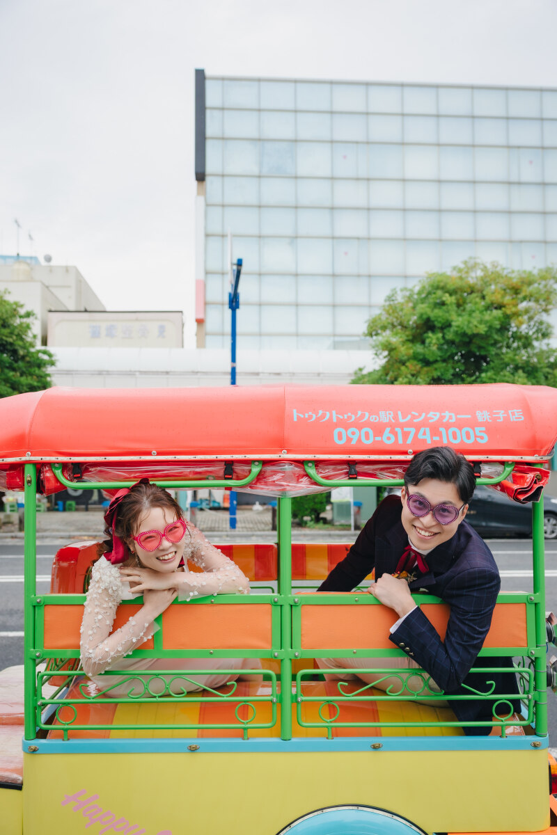  【スタジオAQUA】COLORFUL WEDDING IN Tuk-Tuk！