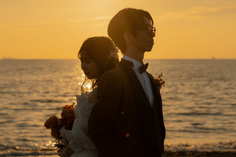 【スタジオAQUA】夕日に照らされて