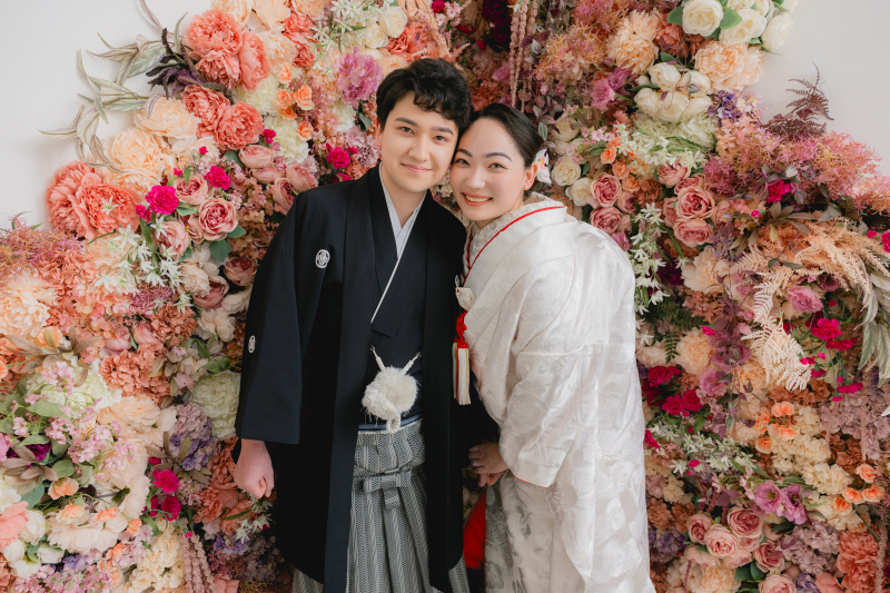 【スタジオAQUA】和装2着でのスタジオ撮影