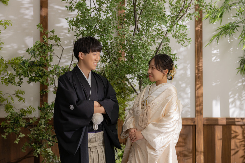 【スタジオAQUA】室内で快適和装撮影♪