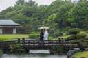 見浜園で雨の日ロケーション