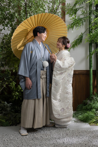 【スタジオAQUA】屋内庭園スタジオ撮影！