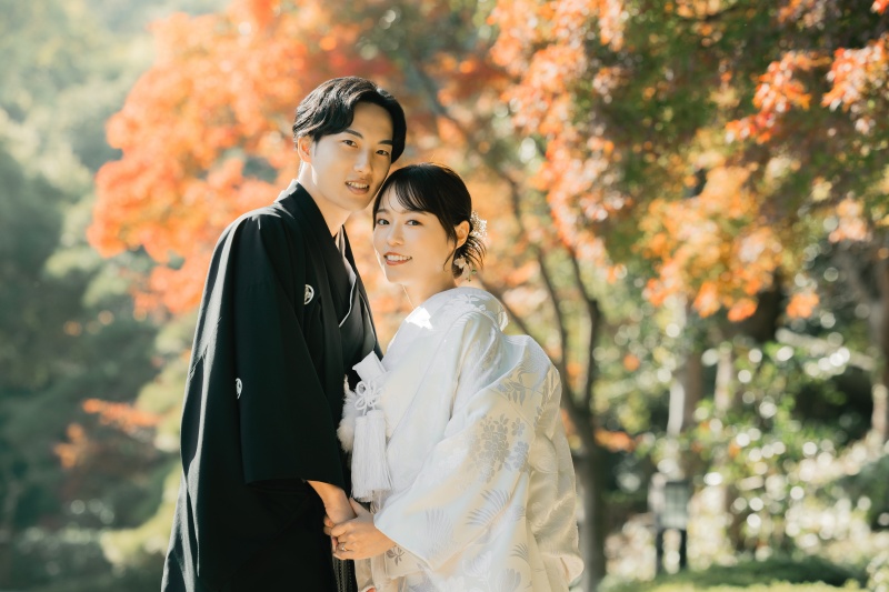 【スタジオAQUA】見浜園での紅葉撮影！