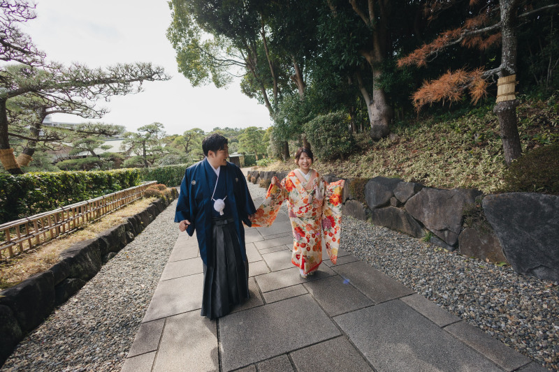 【スタジオAQUA】緑残る庭園
