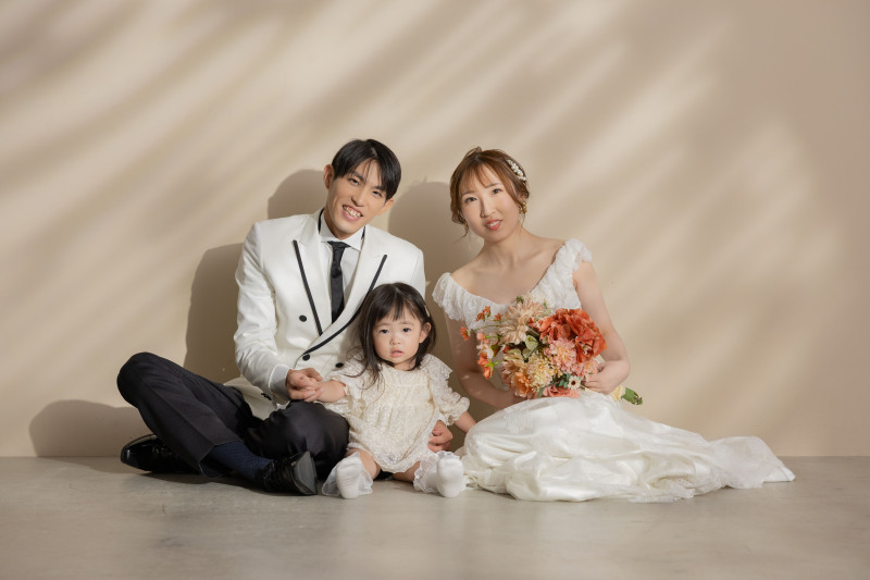 【スタジオAQUA】選べる背景でお子様と♪