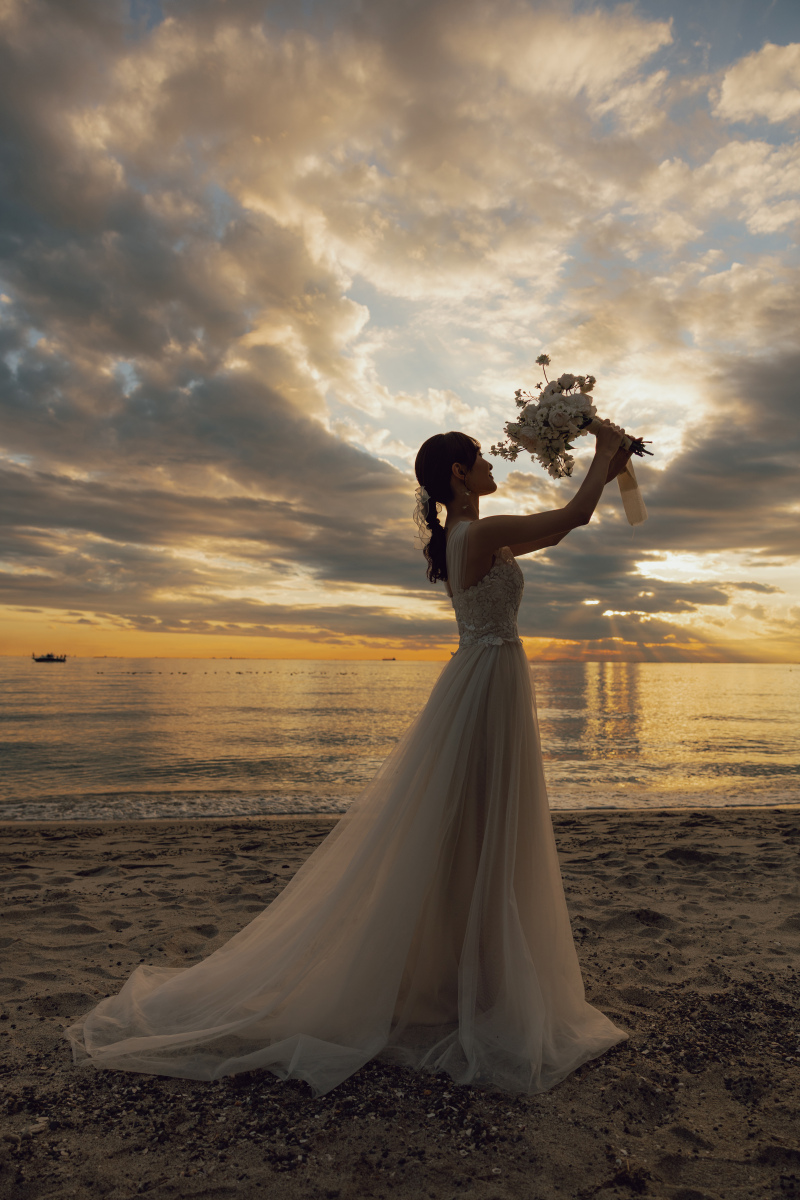 【スタジオAQUA】夕景の稲毛海浜公園ロケーション