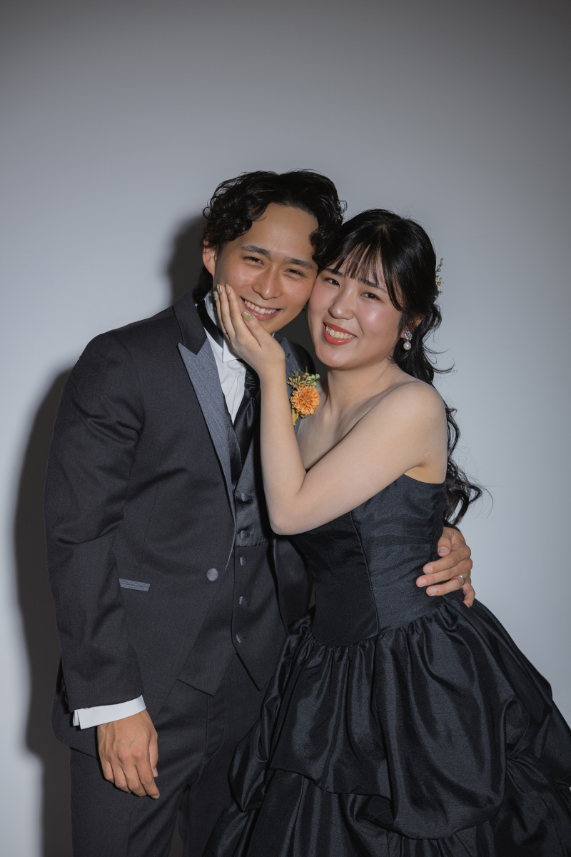ブラックドレスで大人可愛く♪