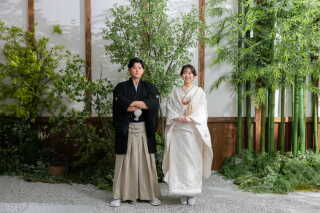 【スタジオAQUA】屋内庭園撮影でおふたりらしさを！