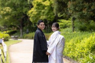 【スタジオAQUA】見浜園と和庭園スタジオ撮影！