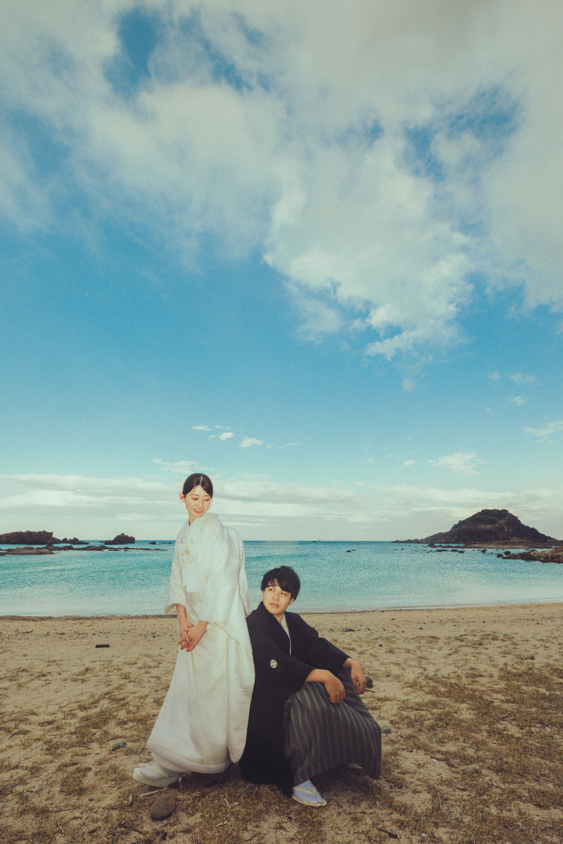 河津で和装ロケーション撮影