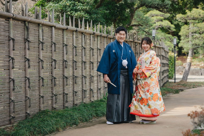 【スタジオAQUA】緑残る庭園