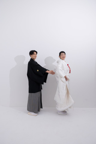 【スタジオAQUA】スタジオで3着撮影と家族フォト!