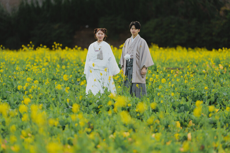 【スタジオAQUA】河津で菜の花+海辺撮影♪