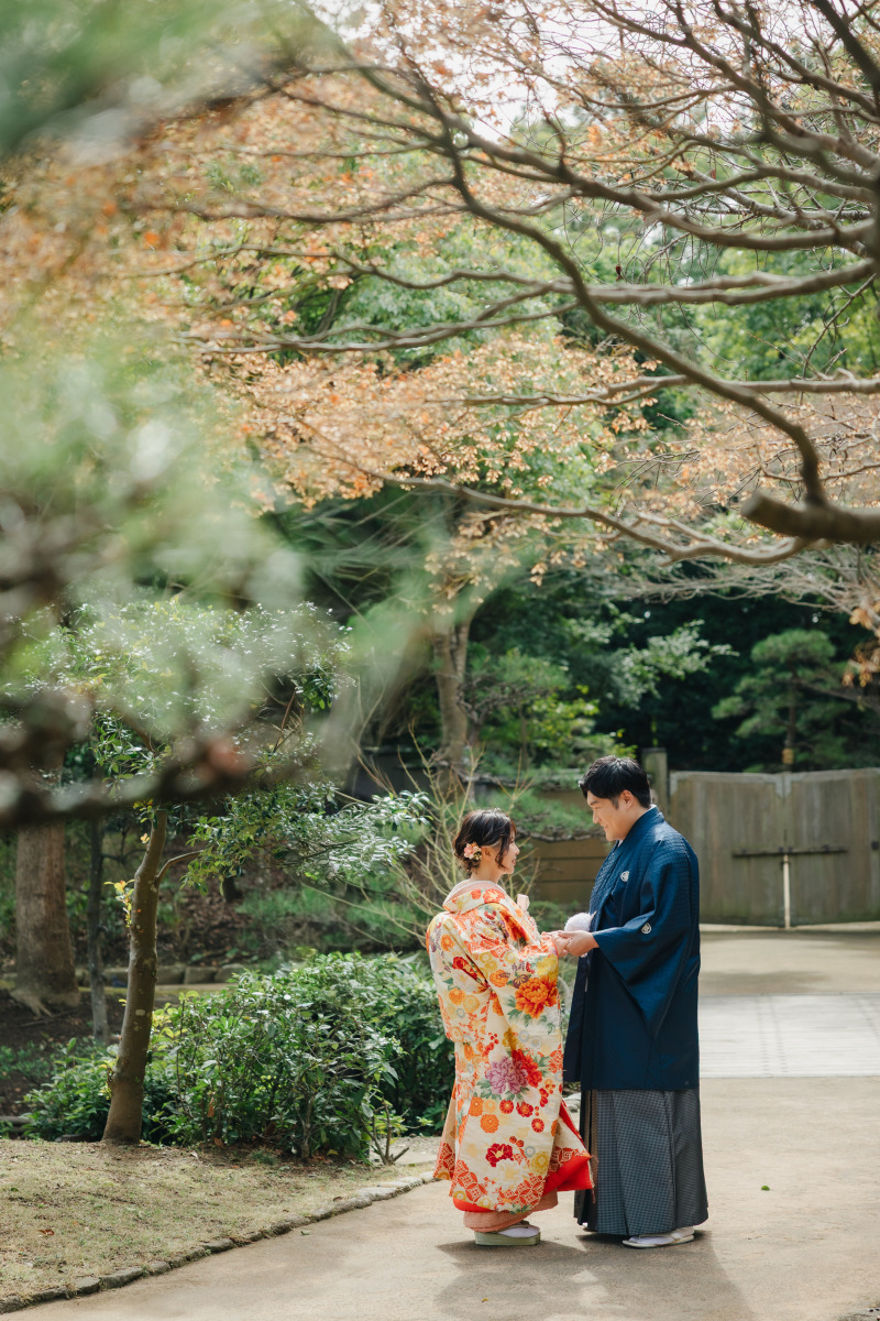【スタジオAQUA】緑残る庭園