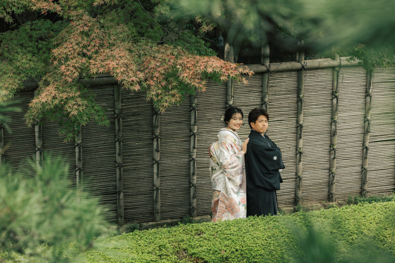 紅葉前の見浜園撮影！