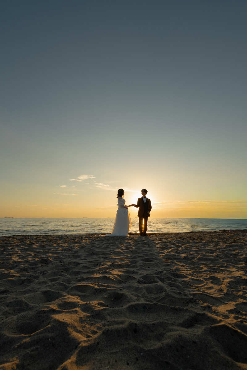 【スタジオAQUA】夕日に照らされて