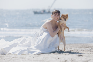 稲毛海浜公園でペット撮影！