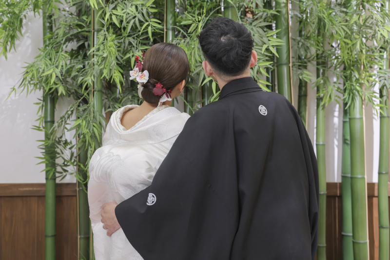 屋内庭園スタジオでの撮影！