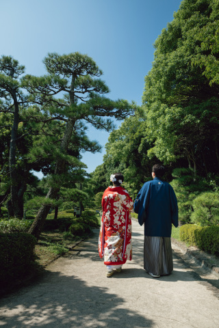 見浜園とハウススタジオで和装2着撮影！