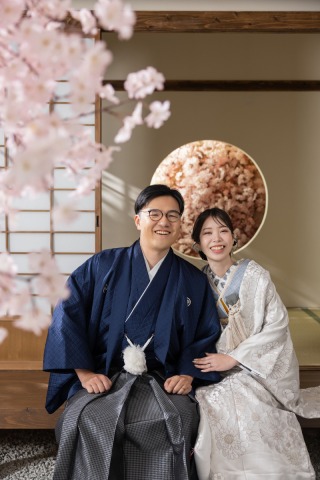 【スタジオAQUA】屋内庭園でお二人らしく!