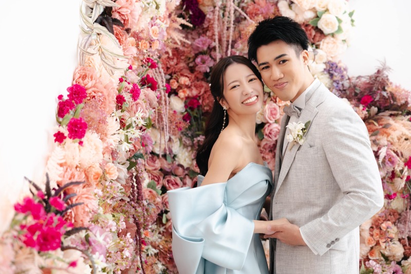 【スタジオAQUA】カラードレスでハウススタジオ撮影!