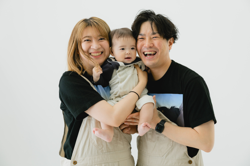 【スタジオAQUA】ライフフォトでのお子様ハーフバースデー撮影！