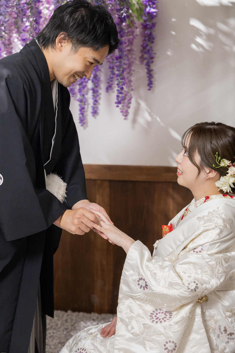 【スタジオアクア】お子様と屋内庭園スタジオ撮影＾＾