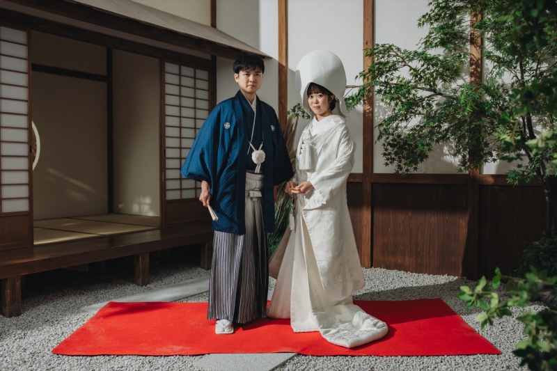 正統派花嫁、白無垢綿帽子のご紹介