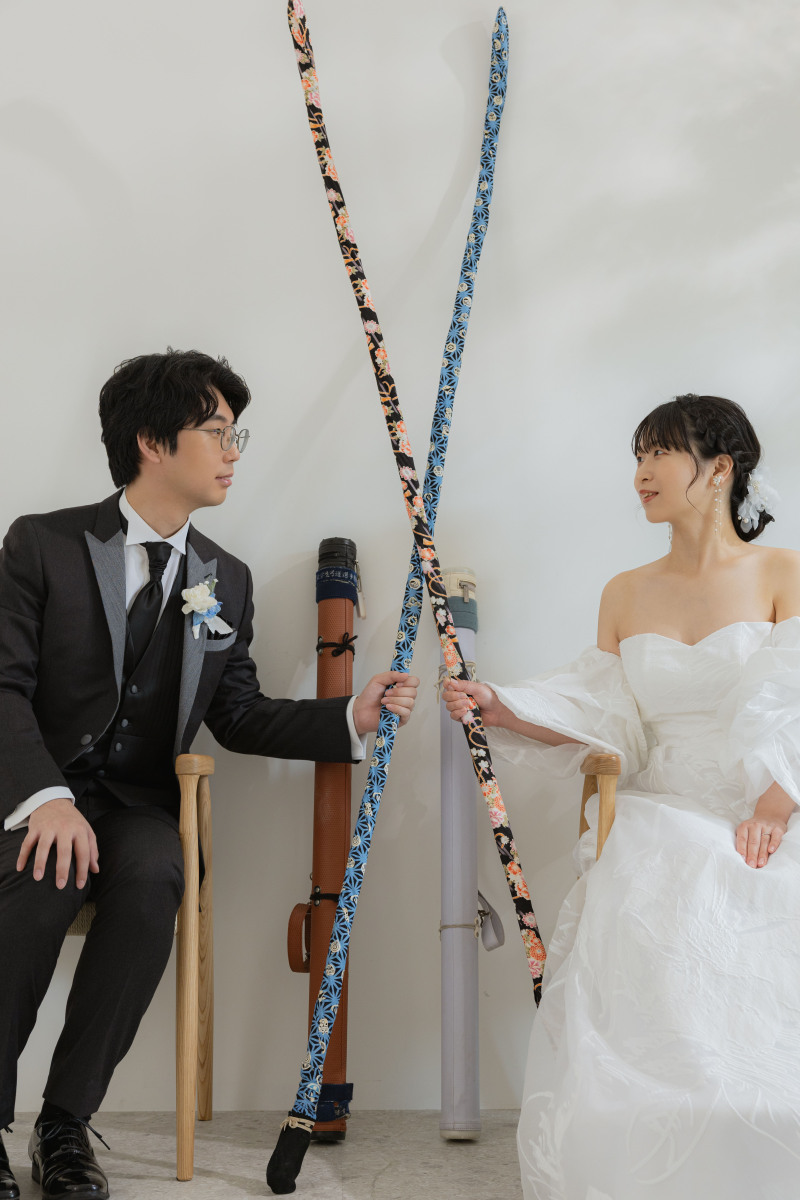 お二人の相棒と一緒に
