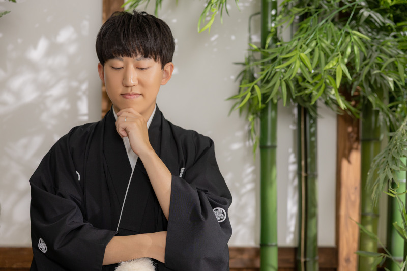 【スタジオAQUA】室内で快適和装撮影♪