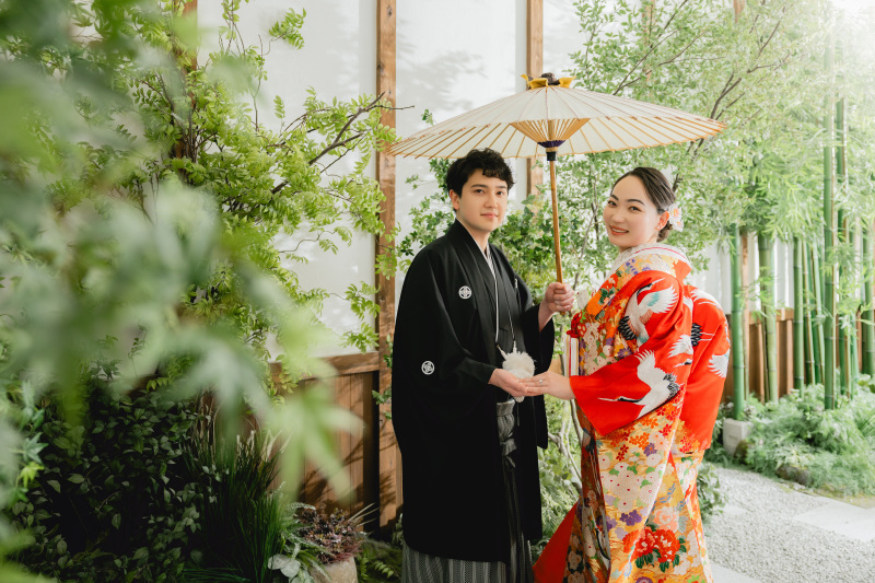 【スタジオAQUA】和装2着でのスタジオ撮影