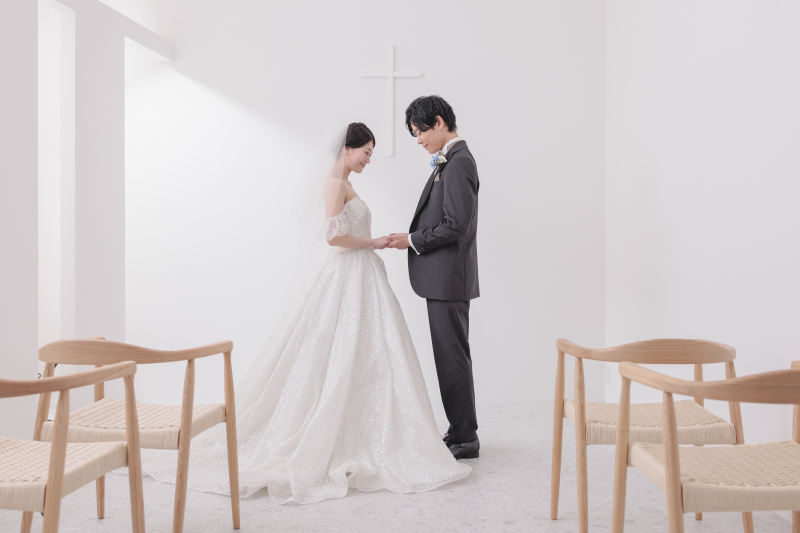 【スタジオAQUA】チャペルフォト〜スタジオで叶える撮る結婚式〜