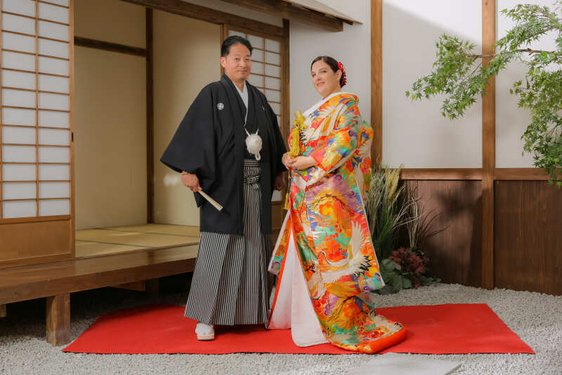 日本で節目の婚礼写真撮影！
