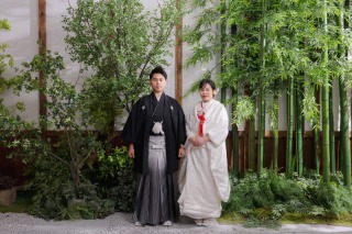 【スタジオAQUA】屋内庭園スタジオ撮影