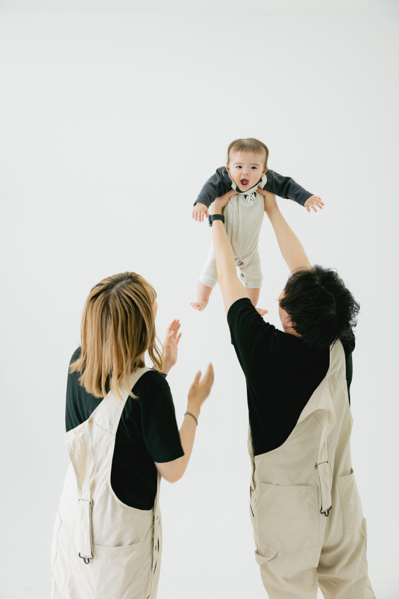 【スタジオAQUA】ライフフォトでのお子様ハーフバースデー撮影！