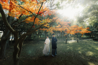 紅葉シーズンの見浜園撮影！