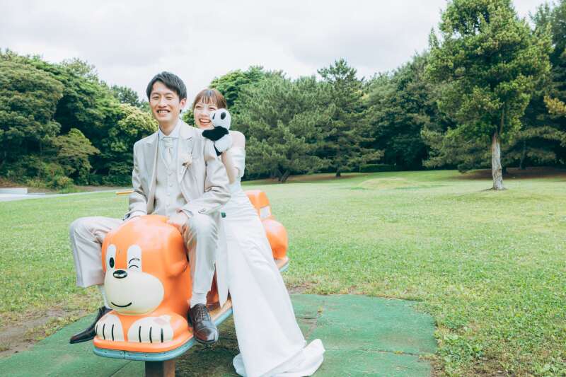 【スタジオAQUA】稲毛海浜公園でシャボン玉!