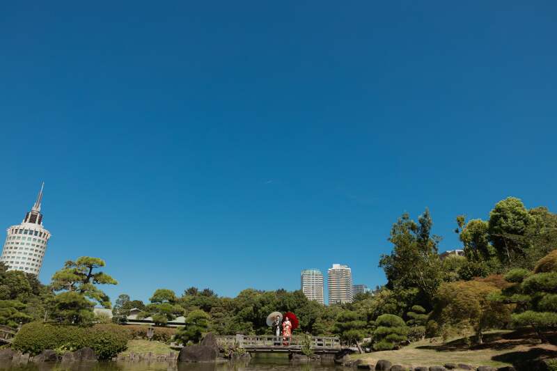 【スタジオAQUA】見浜園ロケーション撮影