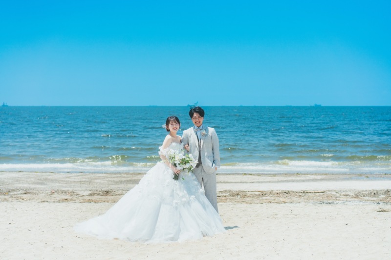 海と公園でピクニック撮影♪