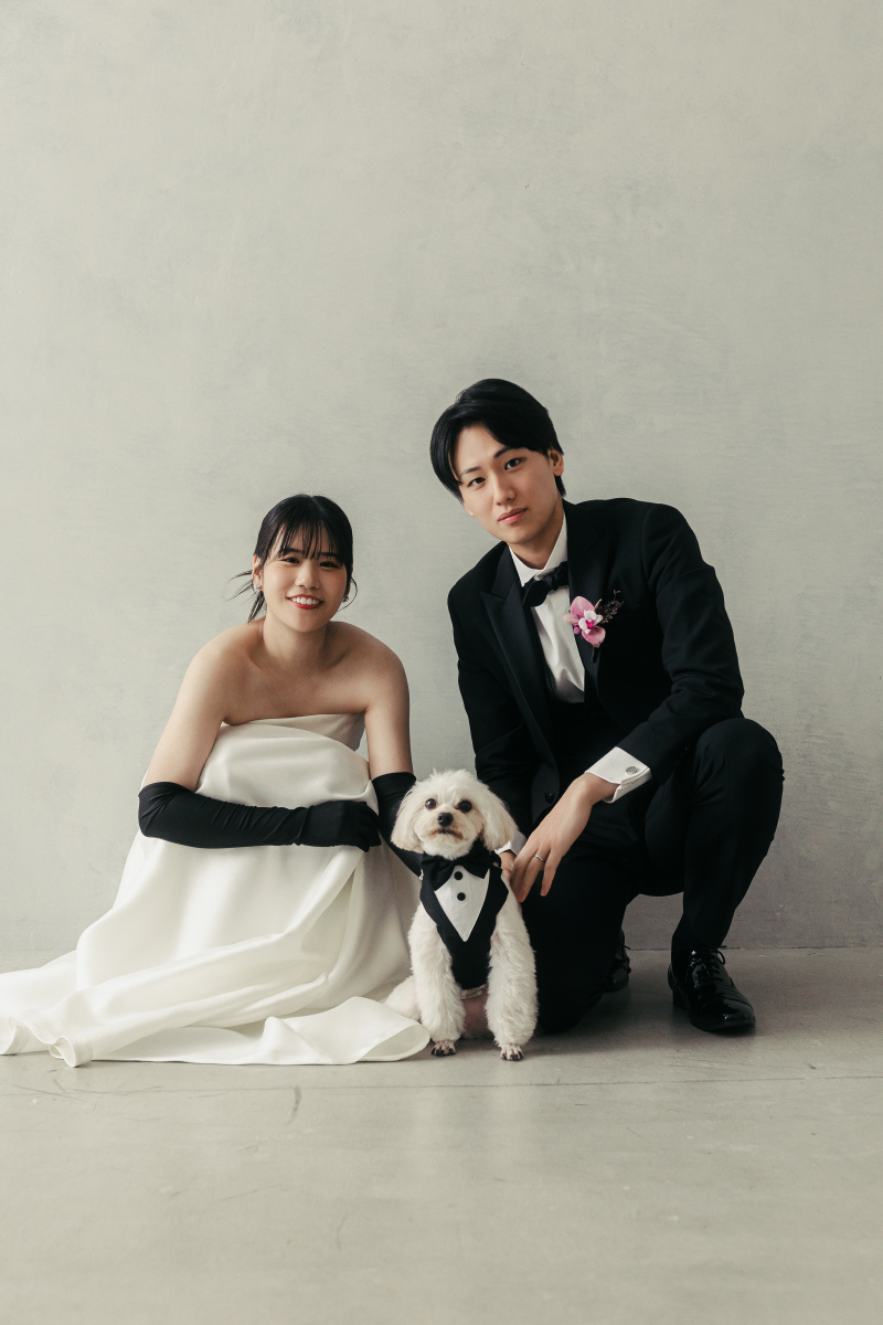 スタジオで2着撮影！