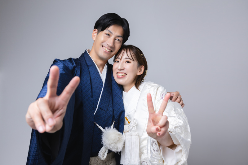 【スタジオAQUA】シンプルに和装撮影