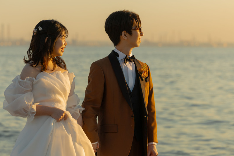 【スタジオAQUA】夕日に照らされて