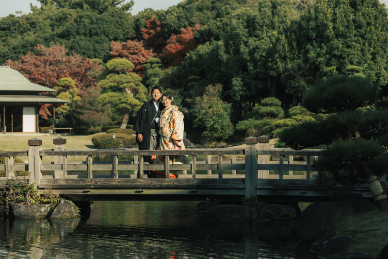 紅葉シーズンの見浜園撮影!